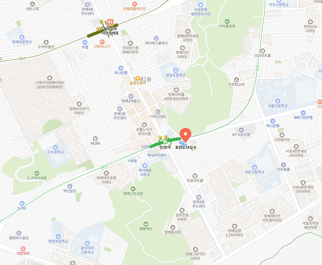 본사 위치 — 서울 서초구 효령로34길 4 (프린스효령빌딩) 네이버 지도
